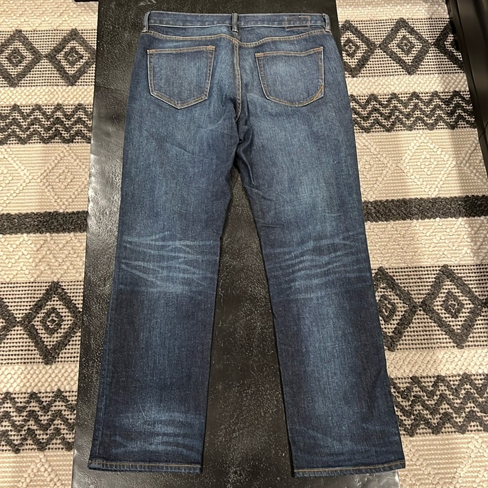 Banana Republic Slim Medium Wash Men’s Denim Jeans Size 35x32 - Picture 8 of 10